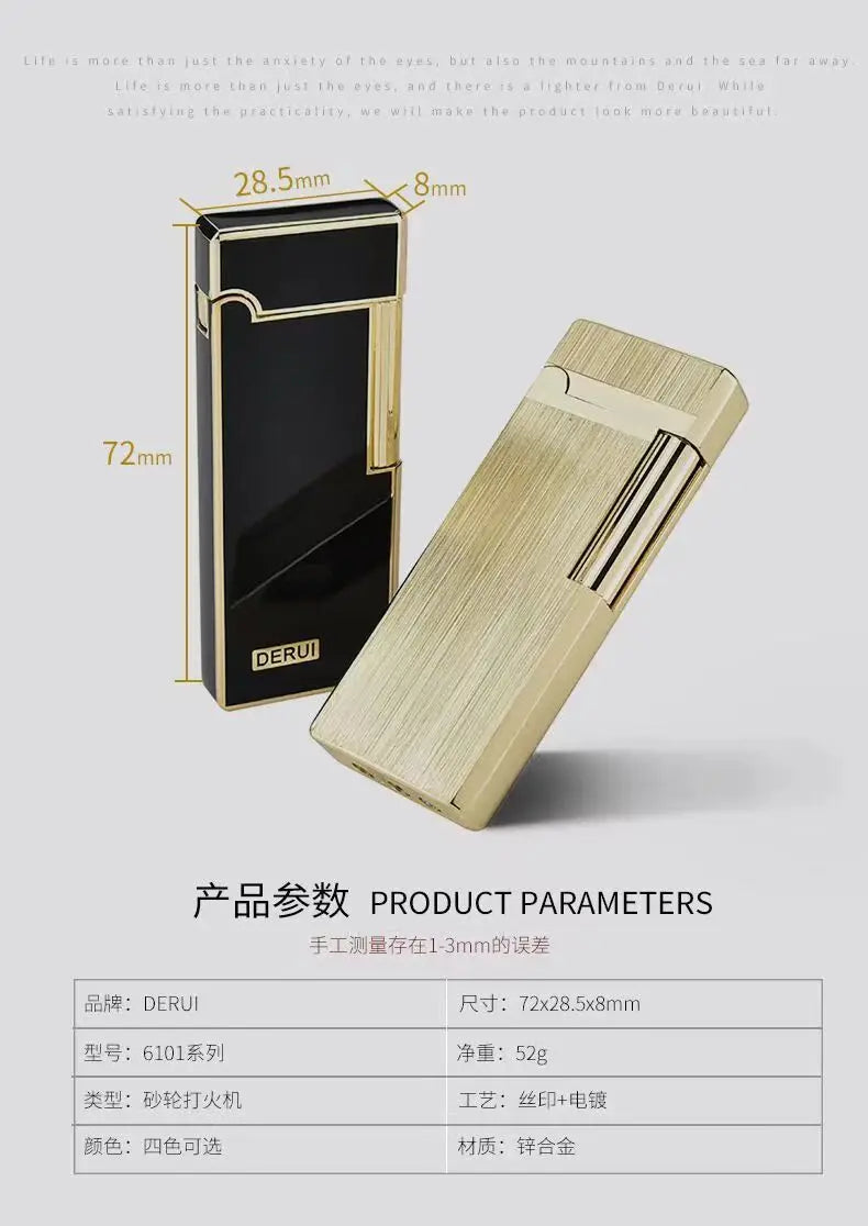 lim Windproof Jet Lighter – Metal Butane Cigar Lighter