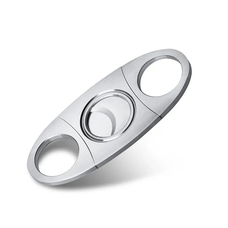 Classic Stainless Steel Guillotine Cigar Cutter Accessory