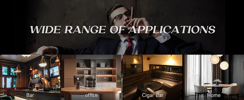 Cedar Wood Cigar Humidor with Glass Top