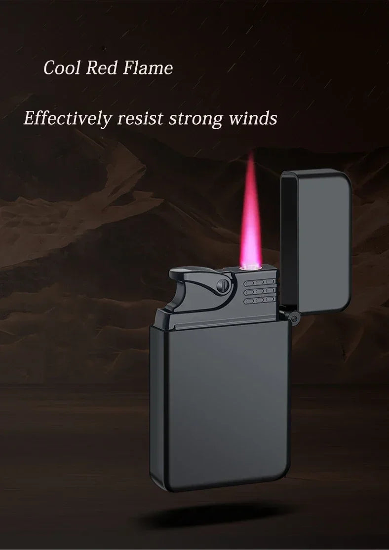Windproof Waterproof Metal Torch Lighter | Dragon Embossed Turbo Cigar Lighter