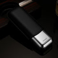 HONEST 2024 Leather Cigar Case & Tube Set | Travel Holder for 2 Cigars