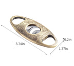 Luxury Retro Cigar Cutter | Stainless Steel Guillotine Scissors with Gift Box