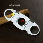 Classic Stainless Steel Guillotine Cigar Cutter Accessory