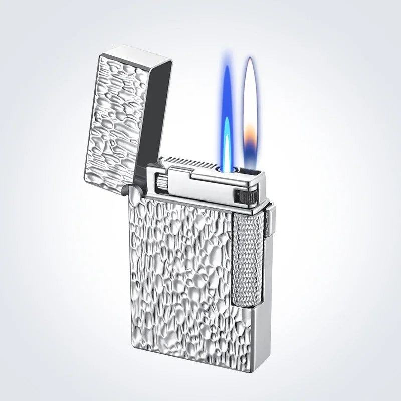 Metal Windproof Jet Torch Lighter – Dual Flame Butane Cigar Lighter