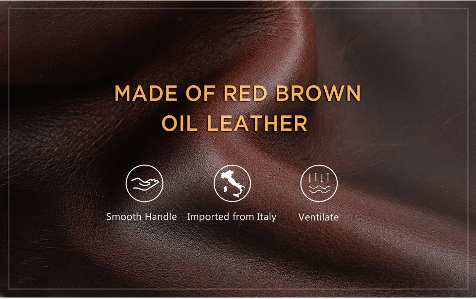 Genuine Leather Cigar Case – Portable Travel Humidor