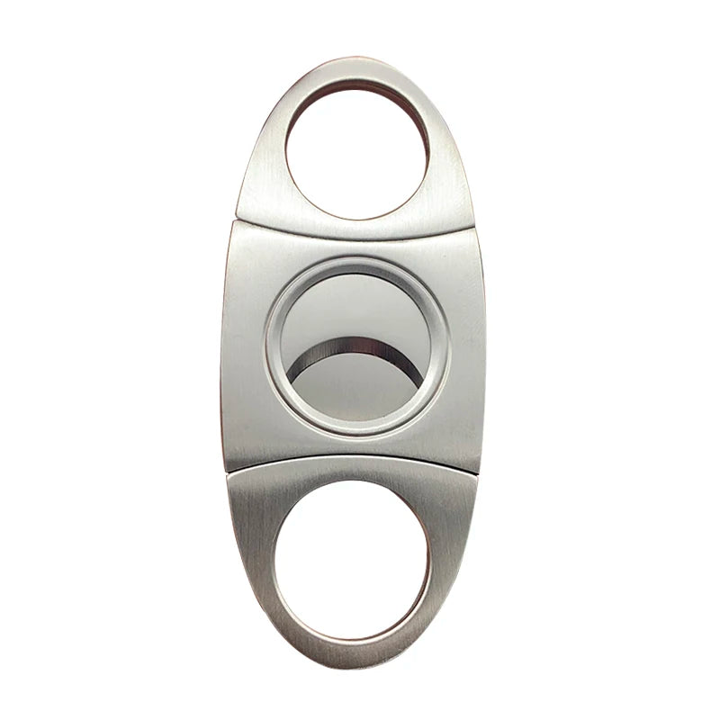 Classic Stainless Steel Guillotine Cigar Cutter Accessory