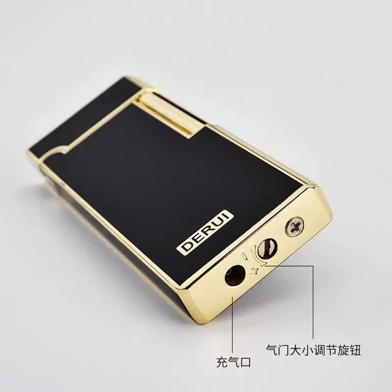 lim Windproof Jet Lighter – Metal Butane Cigar Lighter