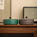 Style Ceramic Ashtray with Lid | Creative Home & Office